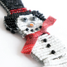 Beaded Snowman Ornament - FMSCMarketplace.org