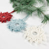 Macrame Snowflake Ornament - FMSCMarketplace.org